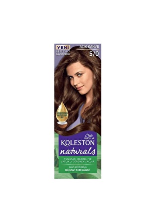 Wella Koleston Naturals Acık Kahve 5/0